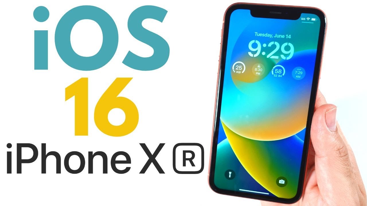 آيفون XR في نظام iOS 16: كيف يعمل؟