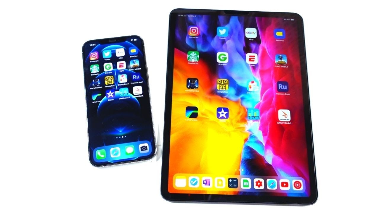 تحدي سرعة: الآيفون مقابل الآيباد 2021